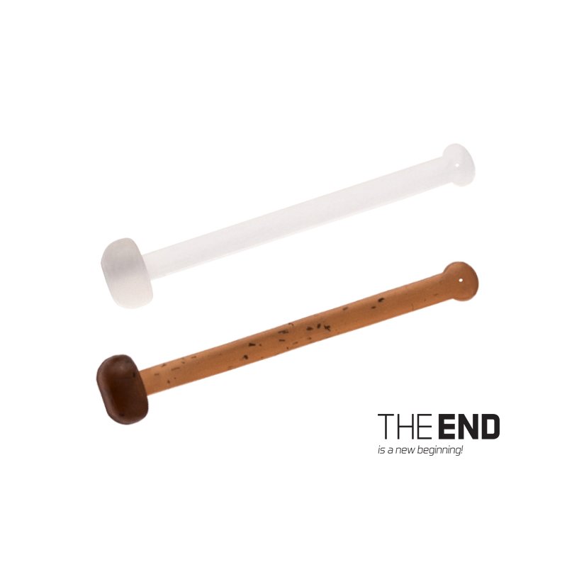 Elastická zarážka nástrahy THE END / 36ks