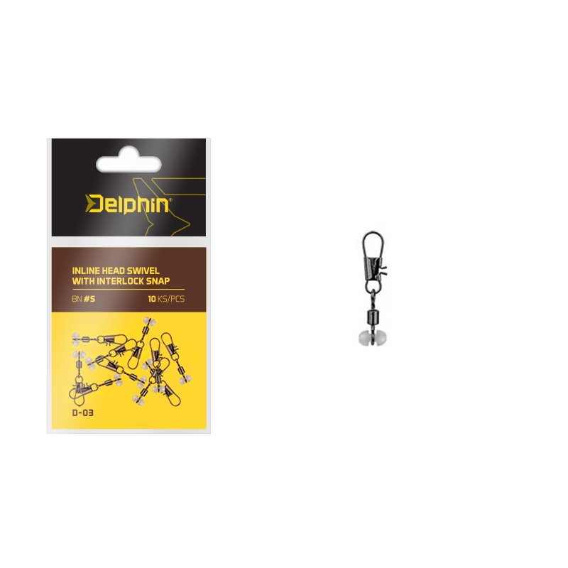 Inline head swivel with Interlock