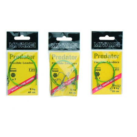 Oceľové lanko na ryby - Wire leaders slucka