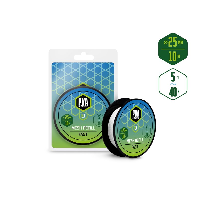 Pančucha náhradná Delphin PVA n´tastic / 10m - 25mm