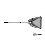 Podberák Delphin - kovový stred, gum.sieťka / 2 diely