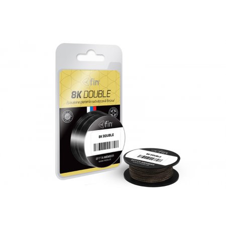 Potápava šnúra na kapre FIN HOOK LINE DOUBLE 8K 20m/kamufláž