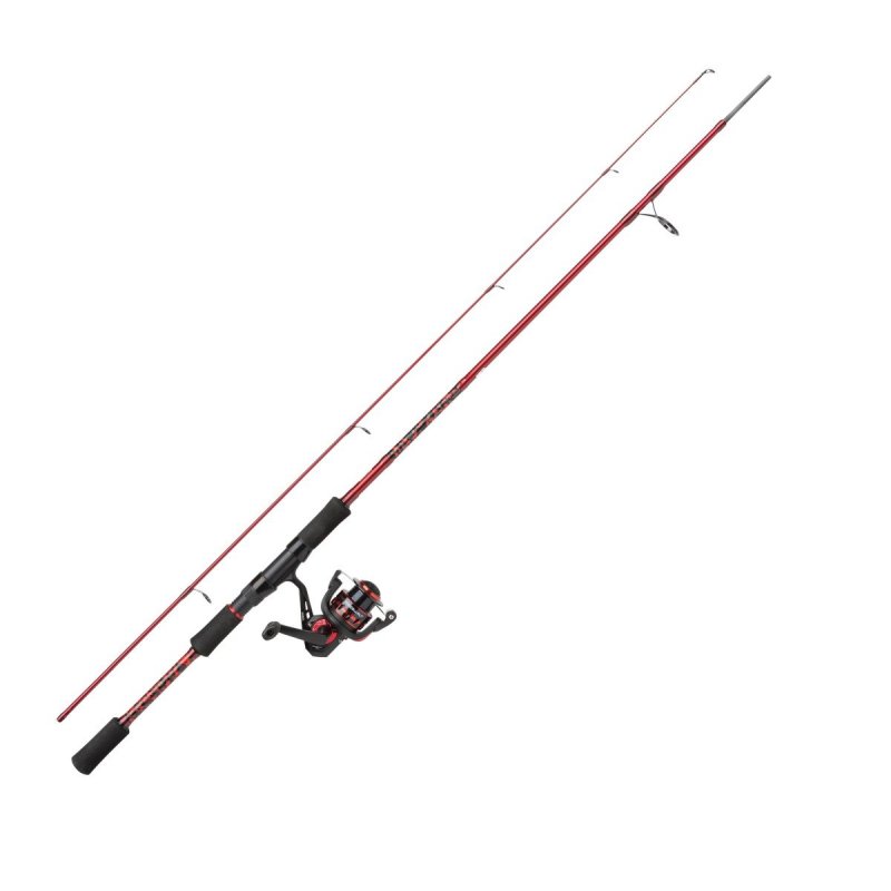 Prívlačový prút s navijákom Mitchell Tanager 2 Red Spin ML 2,10m 5-21g