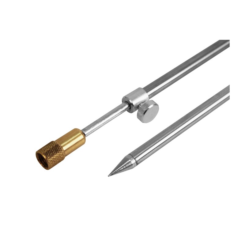 Rázsoška na udicu oceľová so závitom