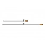 Rázsoška na udicu oceľová so závitom