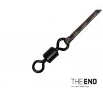 Rybársky nadväzec THE END Leadcore + swivel / 3ks