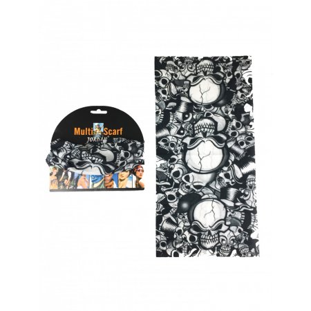 Šatka na zakrytie tváre Biele lebky