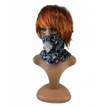 Šatka na zakrytie tváre Biele lebky