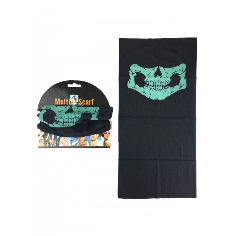 Šatka na zakrytie tváre sánka zelená