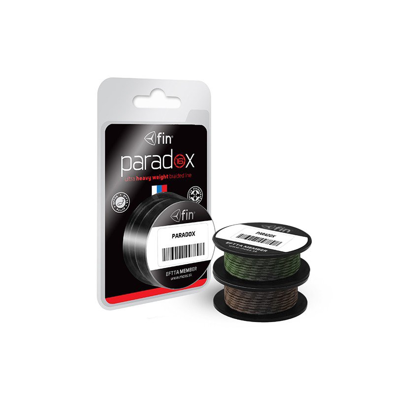 Šnúra na kapre fin PARADOX 16X hnedá kamufláž / 10m