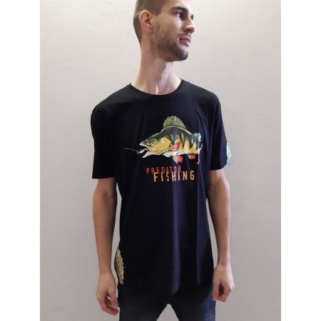 Tričko Greedy Perch Black